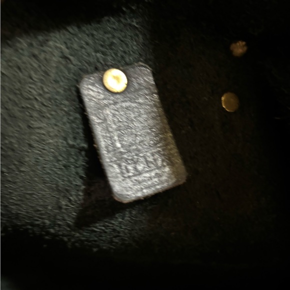 Vintage unisex Black Leather Backpack - Picture 12 of 12